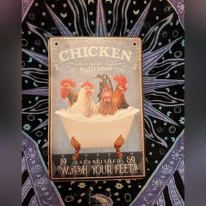 Chicken Wall Tin